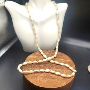 N3030 natural‎ Moonstone necklace antique heirloom